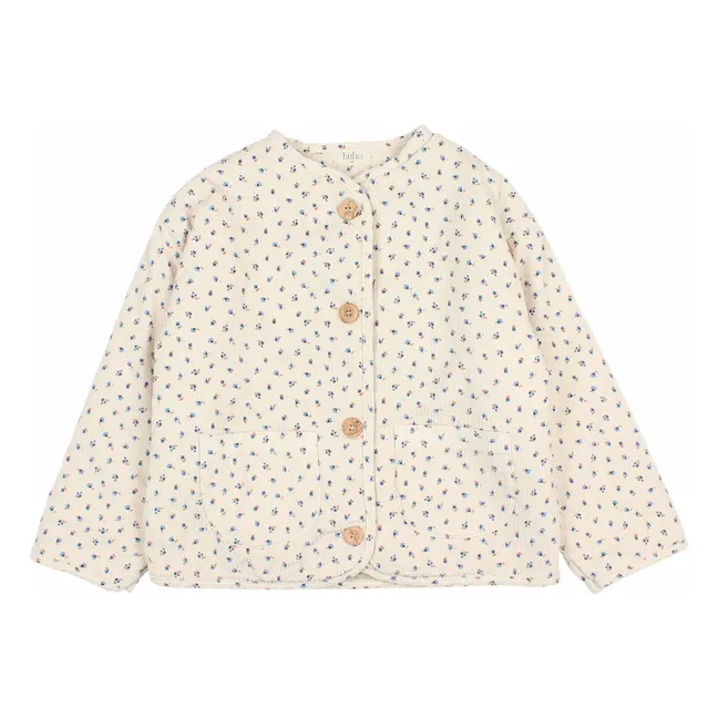 Veste Fourrée Coton Bio | Ivoire