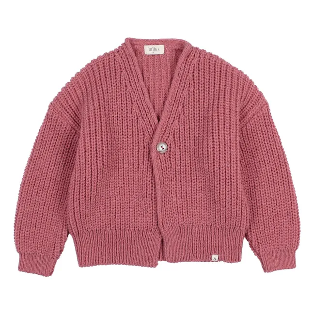 Cardigan Laine Alpaga | Mauve