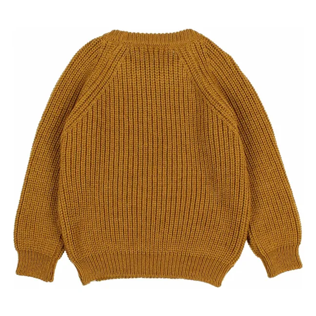 Wool Alpaca Sweater | Ochre