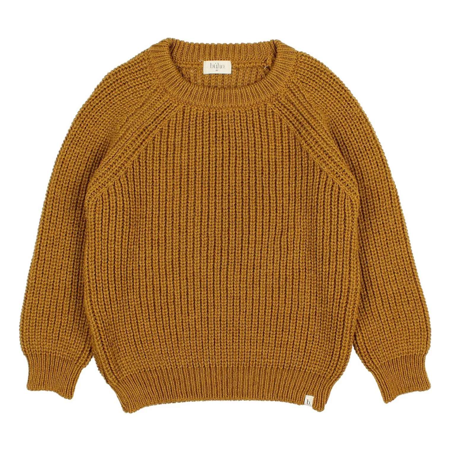 Búho Ochre Wool Alpaca Sweater