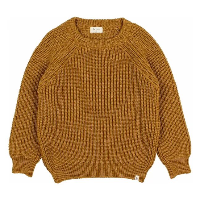 Wool Alpaca Sweater | Ochre