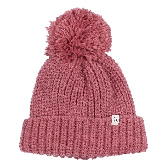 Gorro de lana de alpaca | Malva