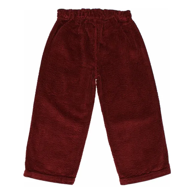 Pantalones de pana | Burdeos