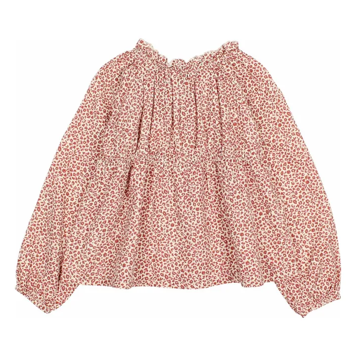 Blouse Volants | Bordeaux- Image produit n°1