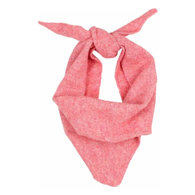 Foulard Fibres Recyclées | Rose