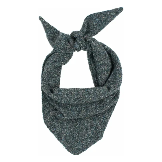 Foulard Fibres Recyclées | Vert Cèdre