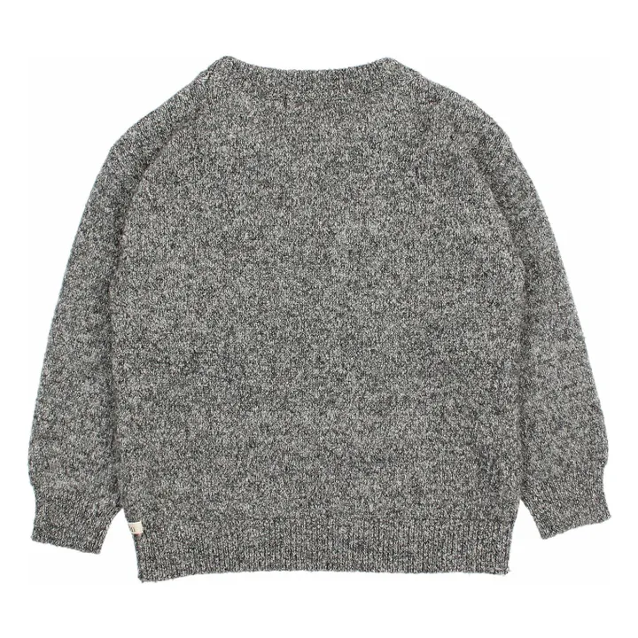 Pull Lama Fibres Recyclées | Gris- Image produit n°3