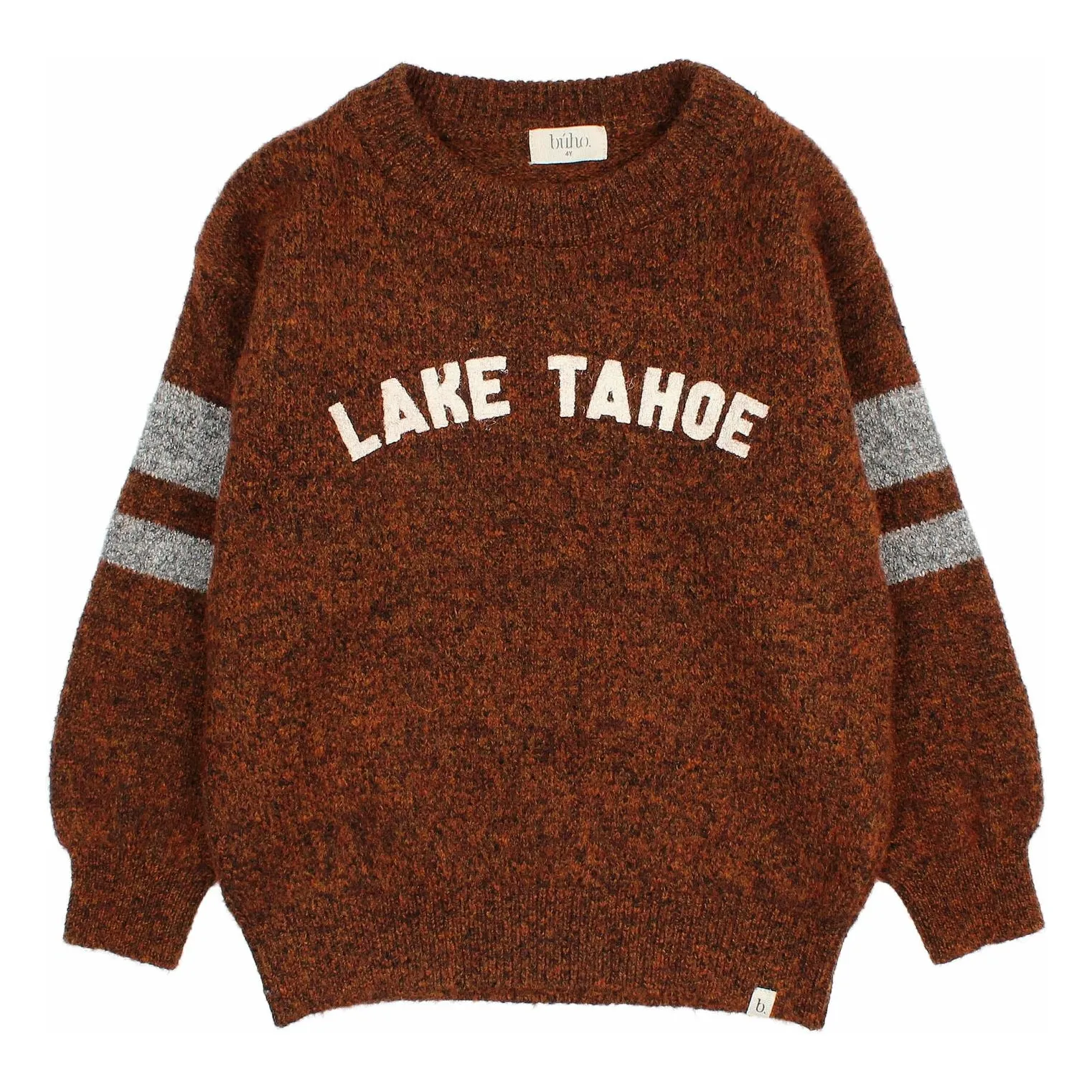 Búho Brown Tahoe Recycled Fiber Sweater