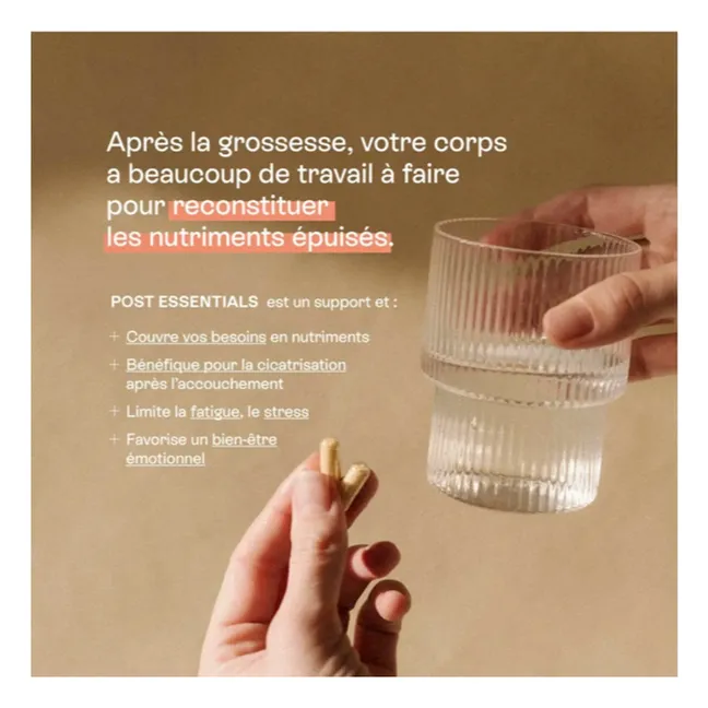 Compléments alimentaires Post Essentials - 60 gélules