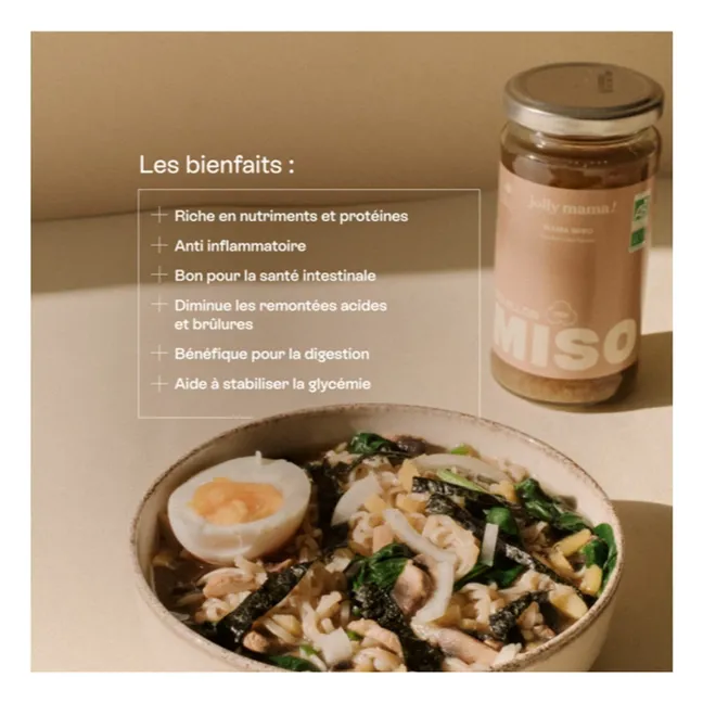 Bouillon Miso Mama Miso - 6 bouillons de 240 ml