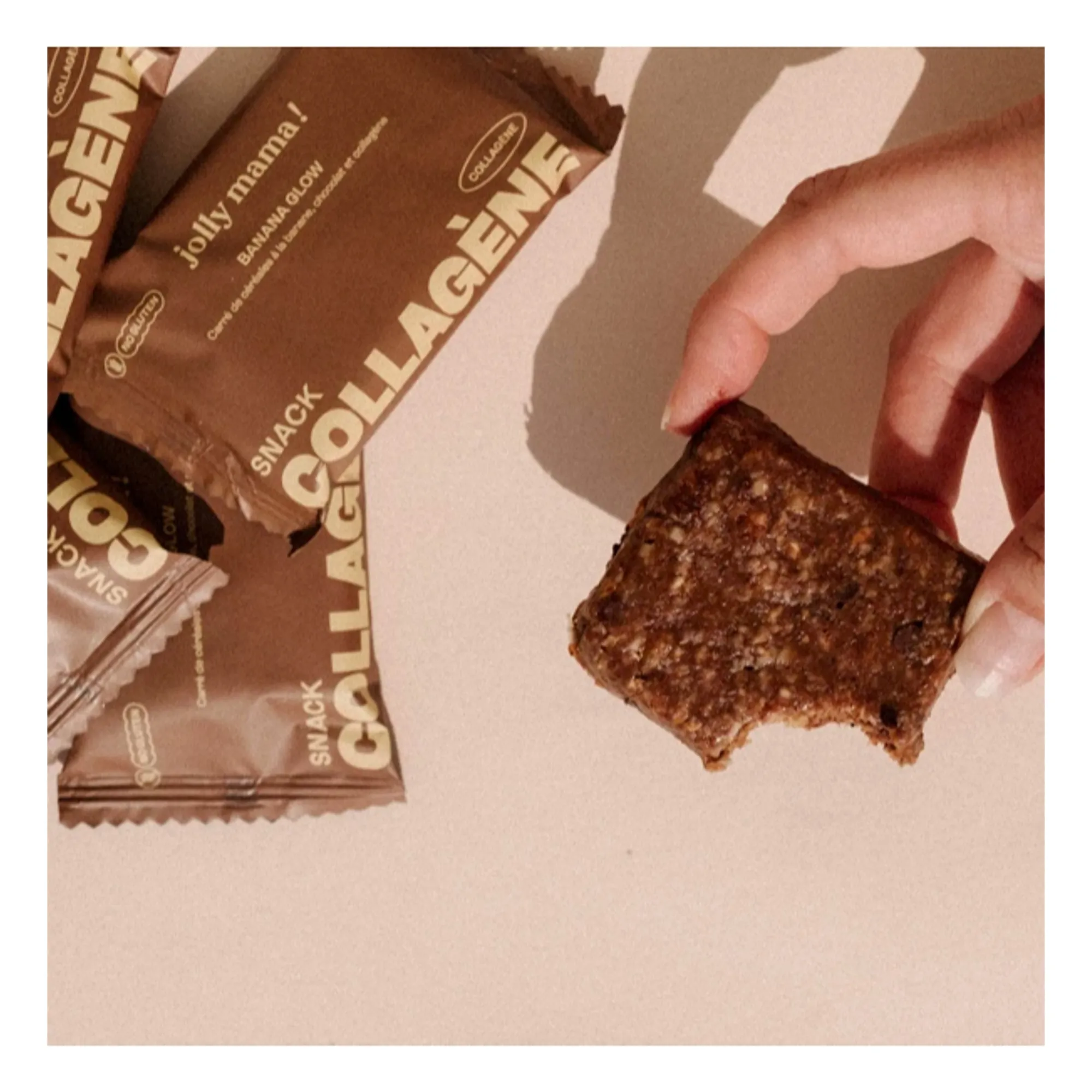 Snack collagène Banana Glow - 12 snacks de 45g- Image produit n°1