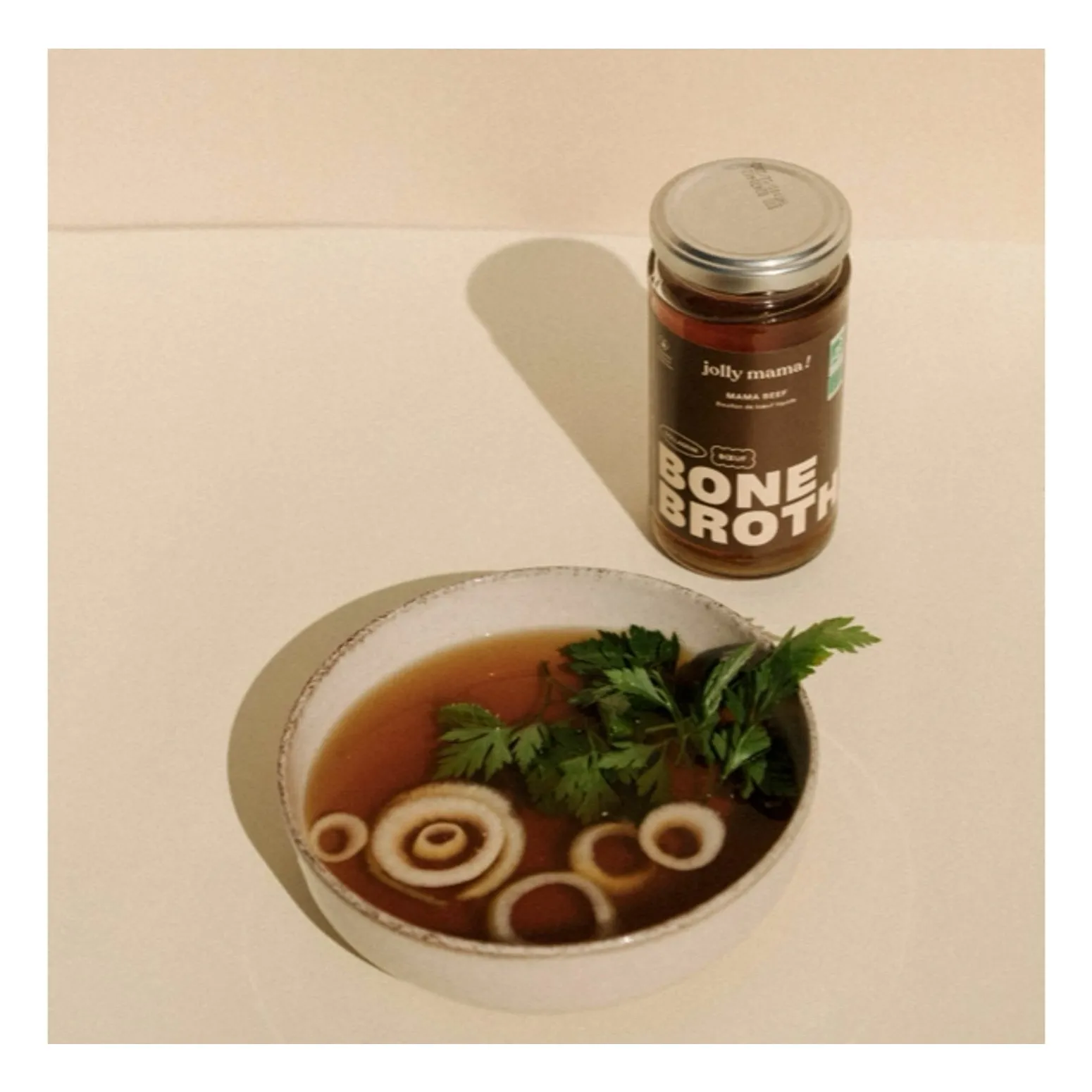 Jolly Mama - Bouillon d'os de bœuf - 6 bouillons de 240 ml (Jolly Mama) - Image 1