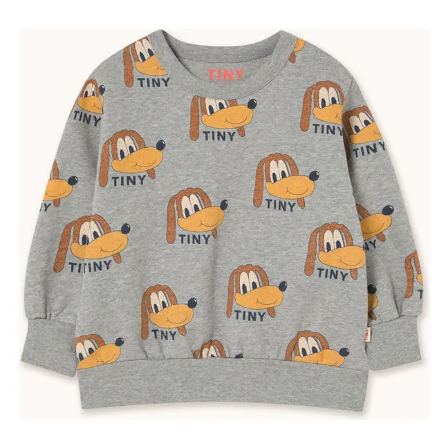 Sweat Chiens Coton Bio | Gris