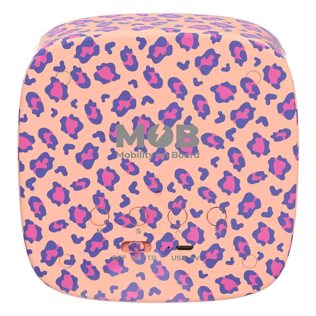 Billy Multifunktionswecker | Rosa Leopard