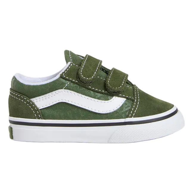 Scarpe da ginnastica Old Skool V Logo Scratch | Verde