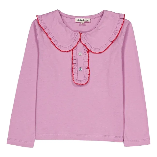 T-shirt Matou Coton Bio | Rose