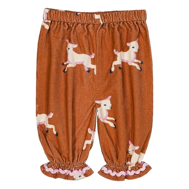 SOORPLOOM 　Otto Trousers (chambrey)4y Soor Ploom - Otto Linen Harem Pants - Blue | Smallable