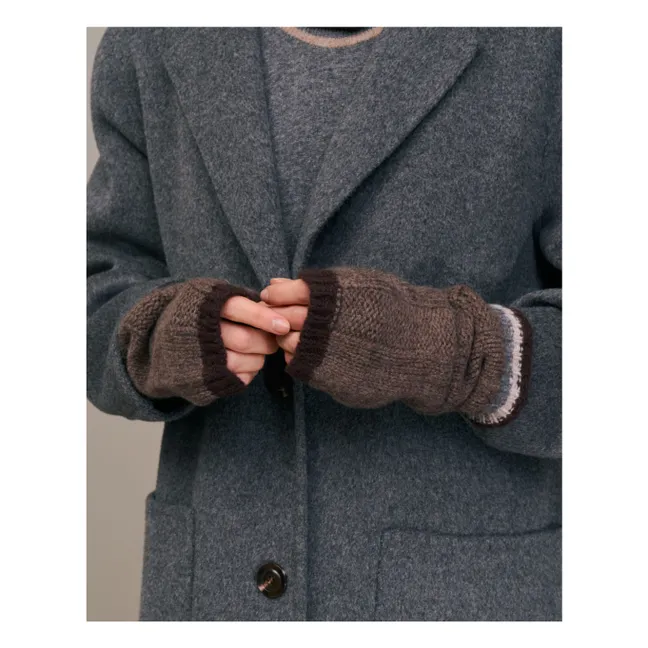 Mitaines Miteo Laine Mérinos Extra Fine | Taupe