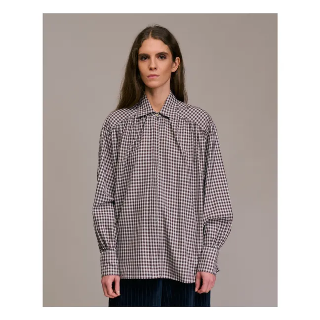 Camisa Carina Tartan | Rojo