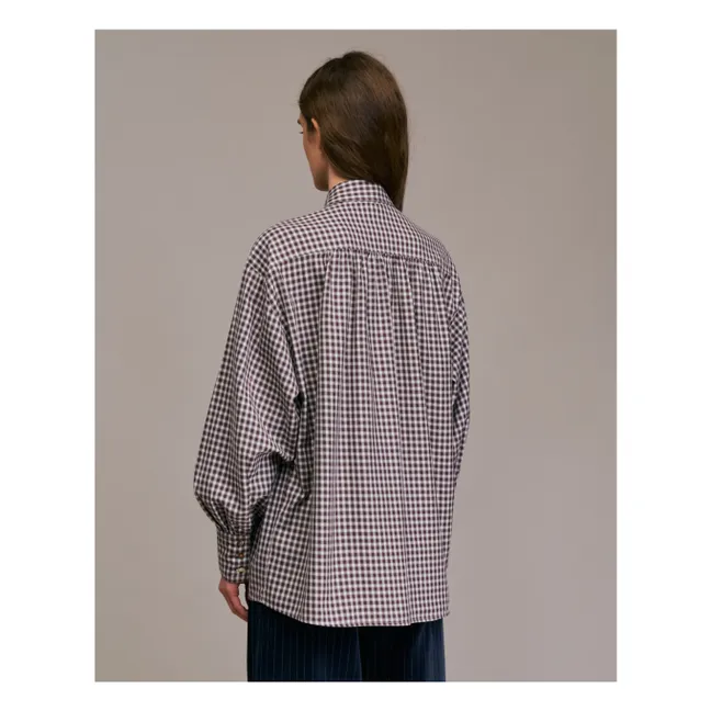 Camisa Carina Tartan | Rojo