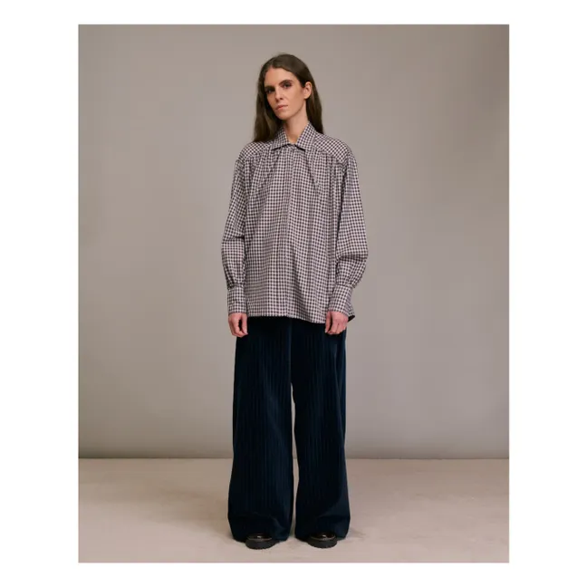 Camisa Carina Tartan | Rojo