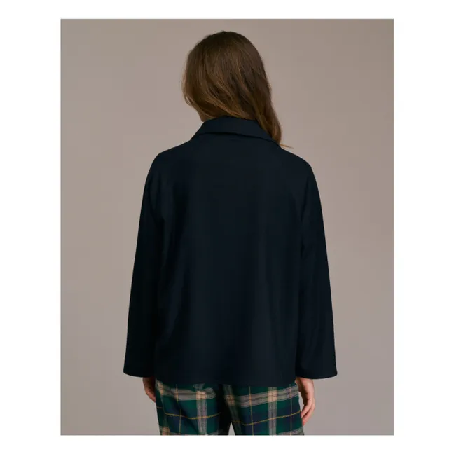 Talma jacket | Navy blue