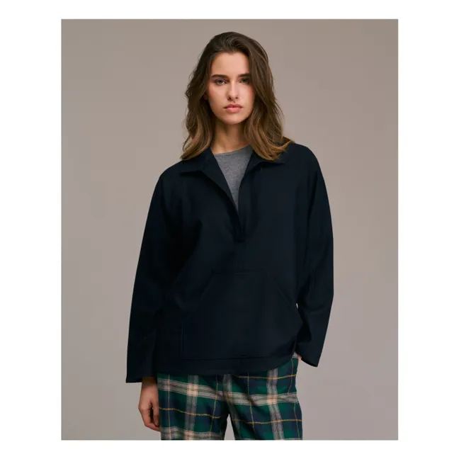 Talma jacket | Navy blue