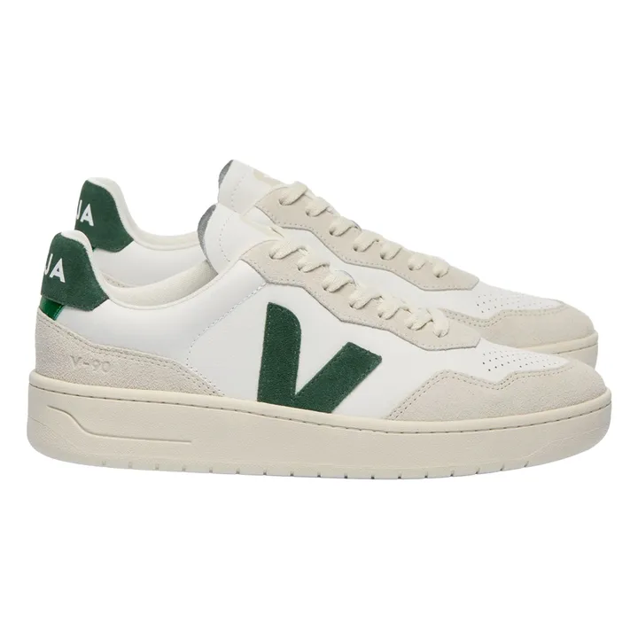 Zapatillas O.T. de piel V-90 | Verde Oscuro- Imagen del producto n°0