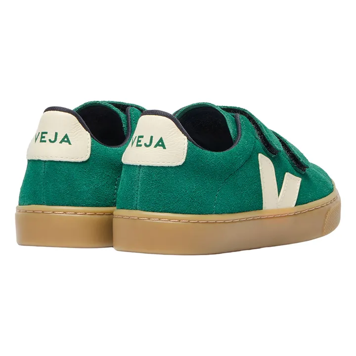Esplar Suede Scratch Sneakers | Green- Product image n°2