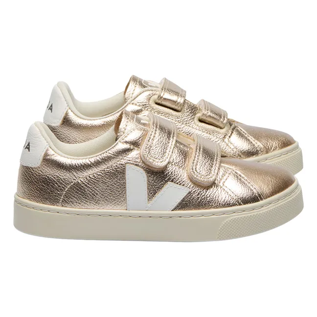 Esplar Leather O.T. Scratch Sneakers | Golden brown