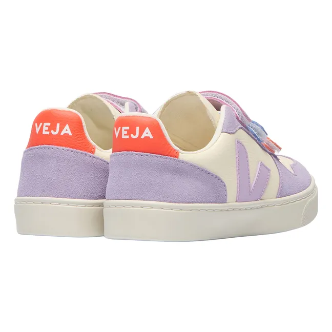 Baskets Scratchs V-10 Cuir O.T. | Violet