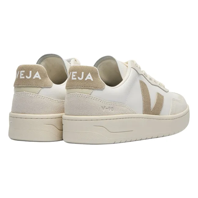 Baskets V-90 Cuir O.T. | Taupe
