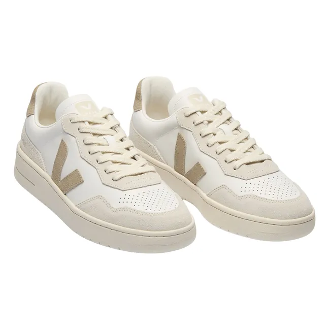 Baskets V-90 Cuir O.T. | Taupe