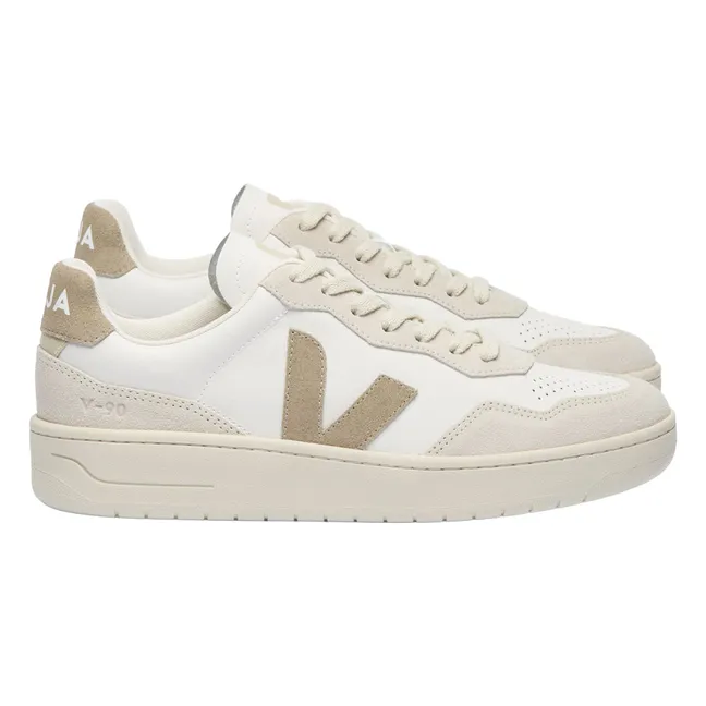 Baskets V-90 Cuir O.T. | Taupe