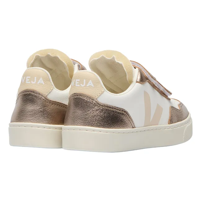 V-90 Leder Kratzer Turnschuhe O.T. | Bronze