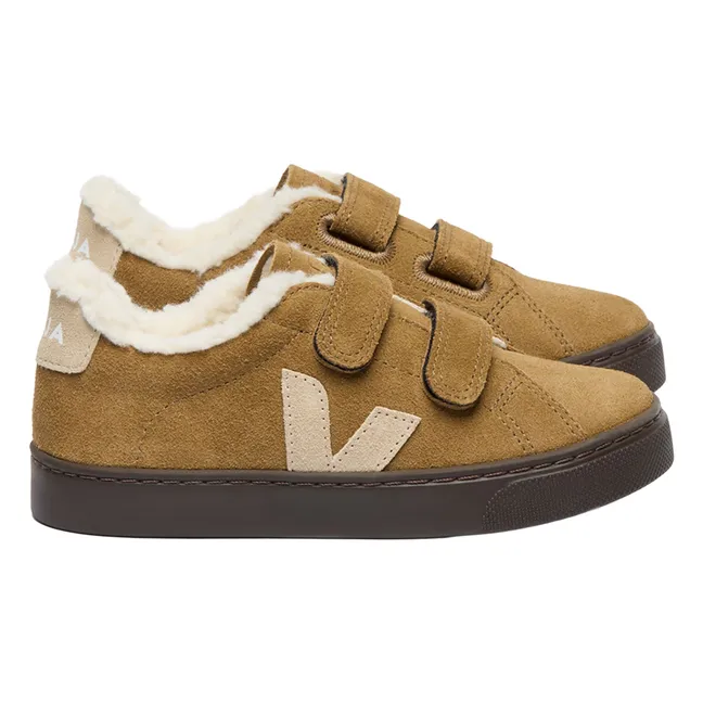Baskets Scratchs Esplar Winter Suede | Camel