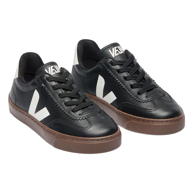 O.T. Sneakers in pelle con lacci da pallavolo | Nero