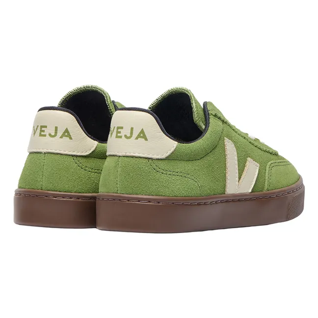 Volley - Sneakers allacciate in pelle scamosciata | Verde