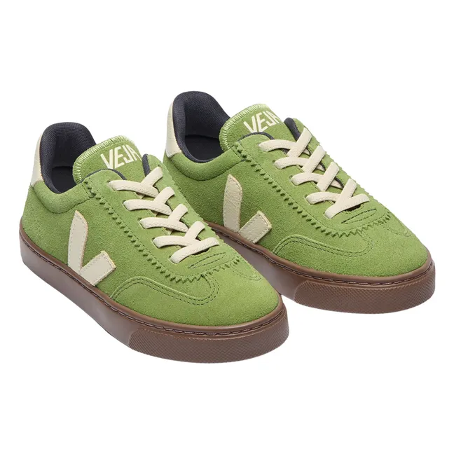 Zapatillas Volley de ante con cordones | Verde