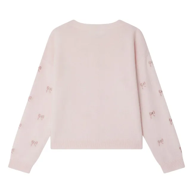 Gilet Jabara Cachemire | Rose pâle