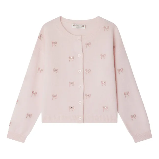 Gilet Jabara Cachemire | Rose pâle