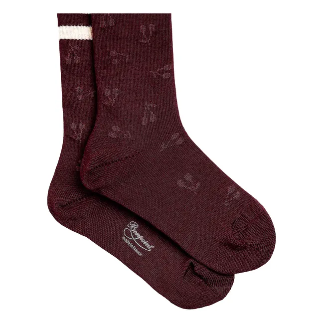 Jome socks | Burgundy