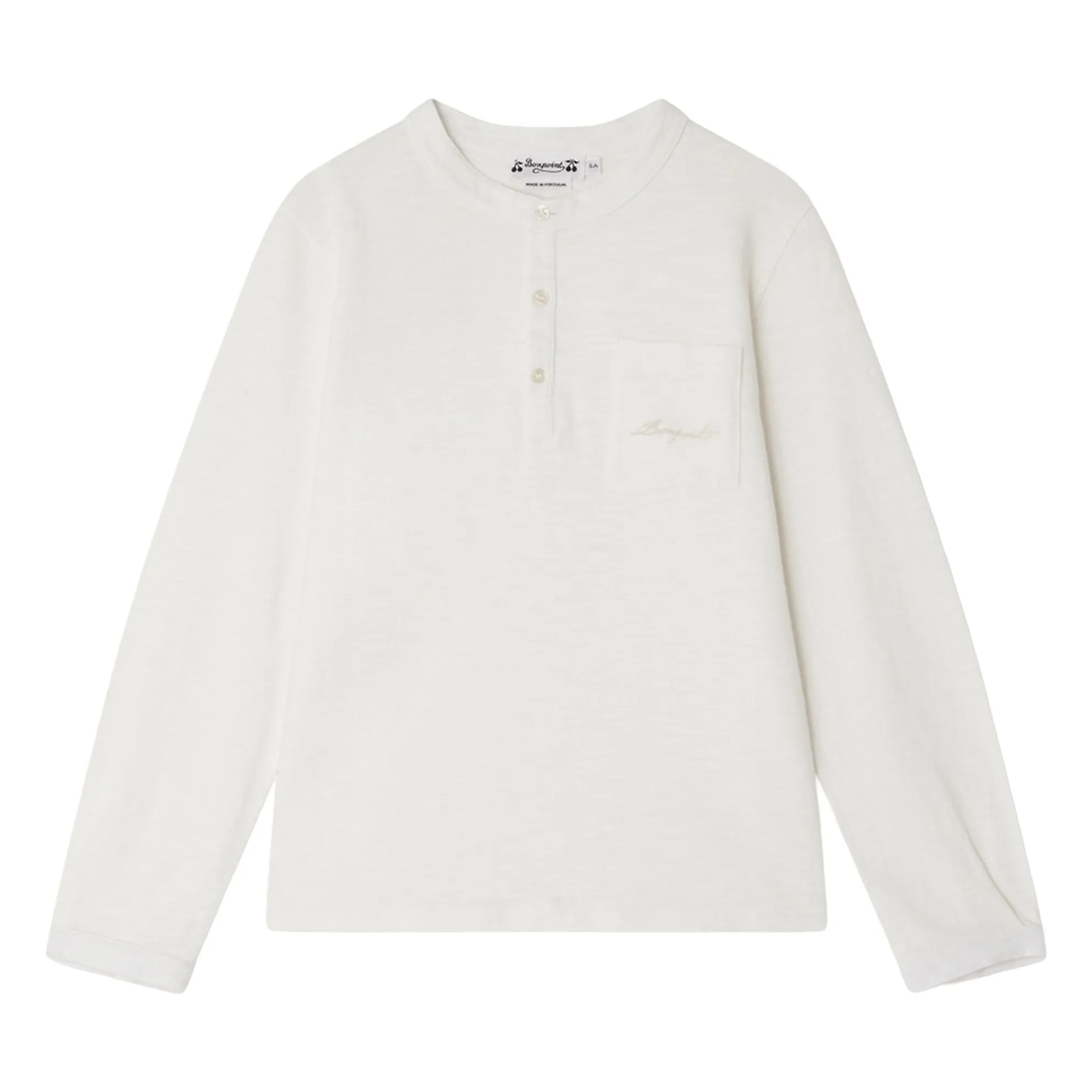 Bonpoint Boys White Jartiste Jersey Organic Cotton T-Shirt