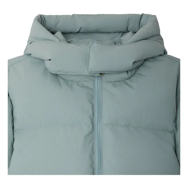 Jessie Recycled Fiber Down Jacket | Celadon