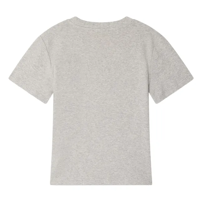 T-shirt Thibald Coton Bio | Gris chiné