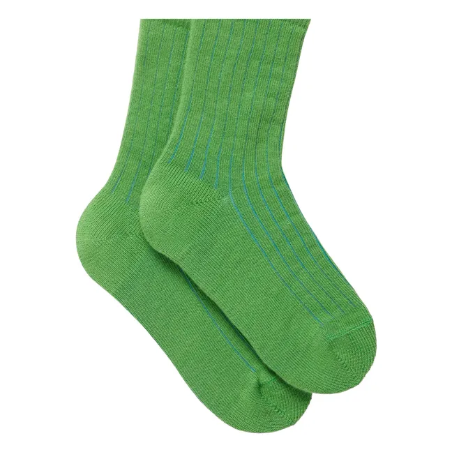 Chaussettes Elvire | Vert