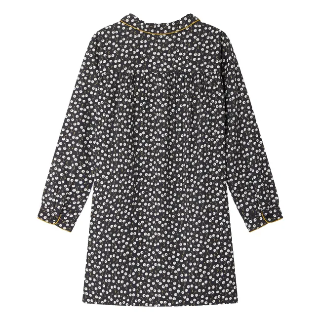 Dorothée Twill dress | Midnight blue