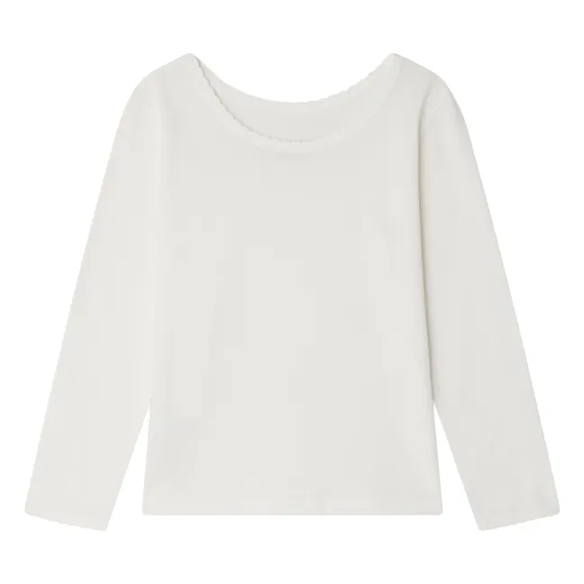 T-shirt Jibou Jersey Coton Bio | Blanc