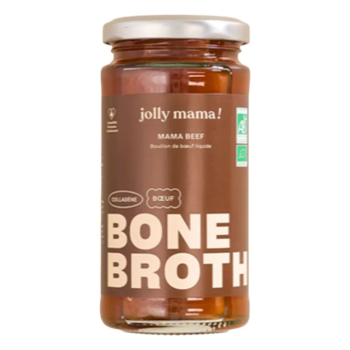 Jolly Mama - Jolly Mama - Bouillon d'os de bœuf - 6 bouillons de 240 ml