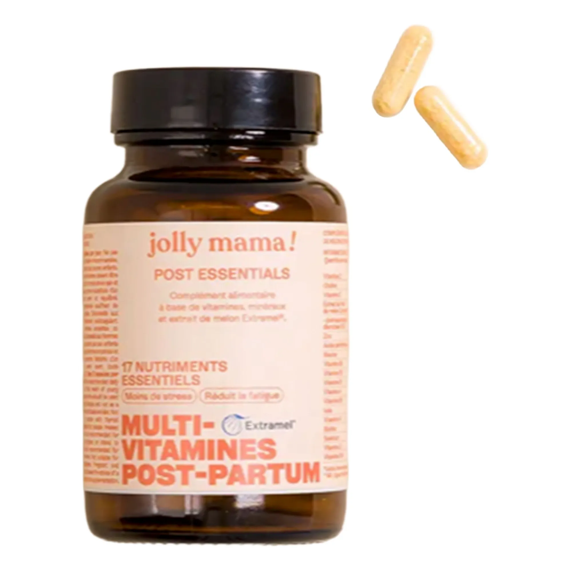 Jolly Mama - Compléments alimentaires Post Essentials - 60 gélules (Jolly Mama) - Couverture